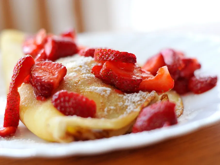 Crepes au sucre